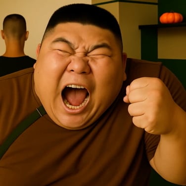 1746664332_339_images-3 1746664332_339_images-3 ai-generated image of an angry man with first in the air I tried the viral 100x ChatGPT image trend, and Ive never been more insulted 1746664332 339 images 3