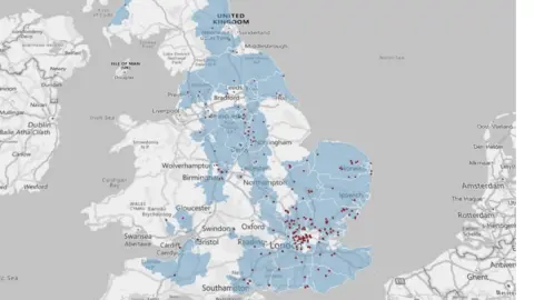 328bc190-3460-11f0-a77d-ddba614777a9 328bc190-3460-11f0-a77d-ddba614777a9 LAMPARD INQUIRY A map of inpatient units where Essex patients were sent from 2000 to 2023. It shows 215 dots on a map. People were sent from Newcastle to Southampton. Many of the dots are in London The Lampard Inquiry: What has happened so far? The Lampard Inquiry: What has happened so far? 328bc190 3460 11f0 a77d ddba614777a9