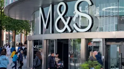 3ce4ee50-2fce-11f0-8f57-b7237f6a66e6 3ce4ee50-2fce-11f0-8f57-b7237f6a66e6 Getty Images M&S store front with people walking outside M&S says customer data stolen in cyber attack 3ce4ee50 2fce 11f0 8f57 b7237f6a66e6