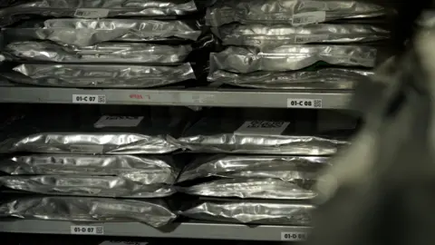 63e78ae0-24d8-11f0-8c66-ebf25fc2cfef 63e78ae0-24d8-11f0-8c66-ebf25fc2cfef Metallic envelopes stacked on shelves Visit the Arctic vault holding back-ups of great works 63e78ae0 24d8 11f0 8c66 ebf25fc2cfef