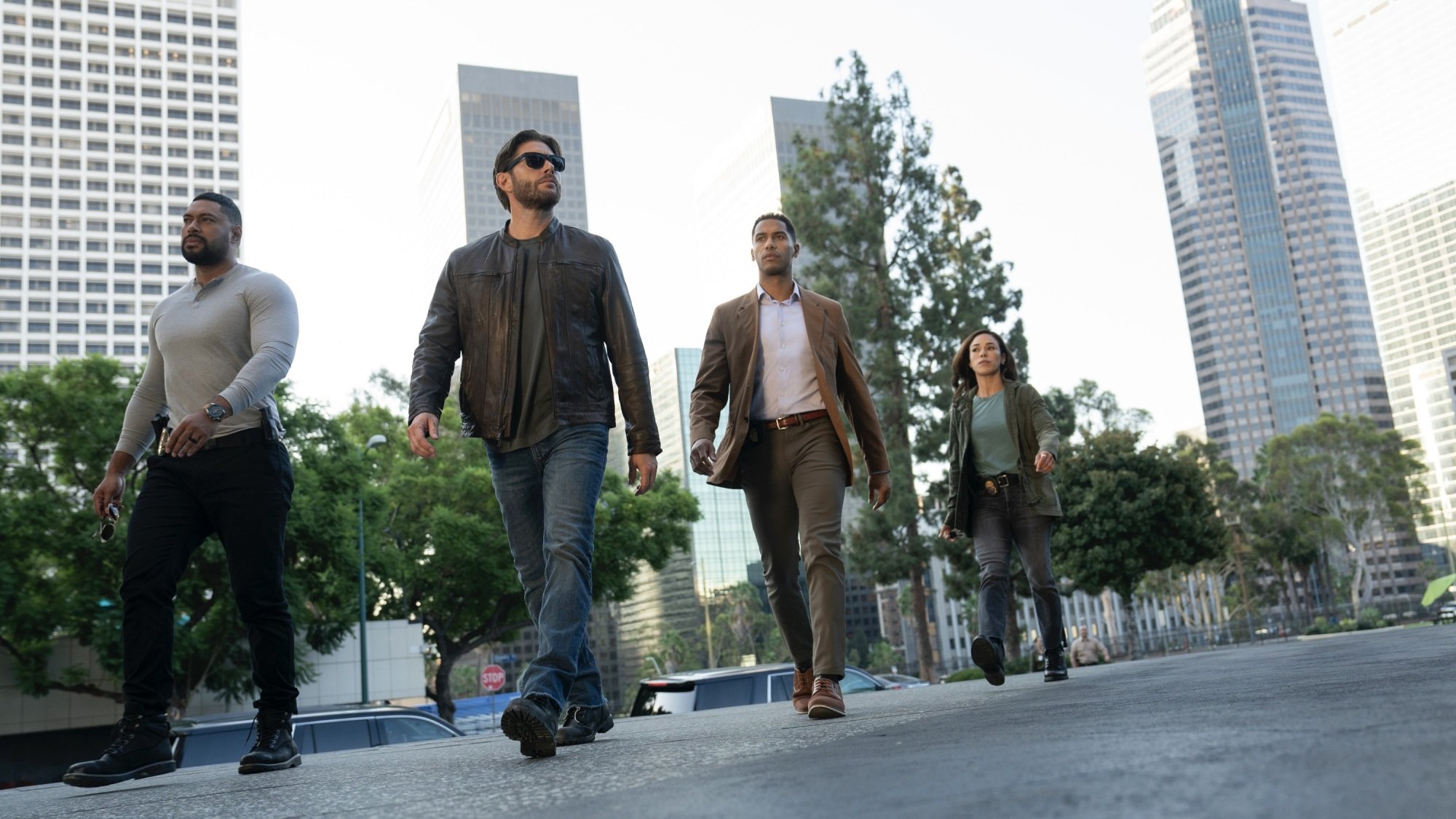 images-15 images-15 Uli Latukefu, Jensen Ackles, Elliot Knight, and Jessica Camacho in "Countdown." Summer TV preview: All the TV shows you need to know, and where to stream them images 15