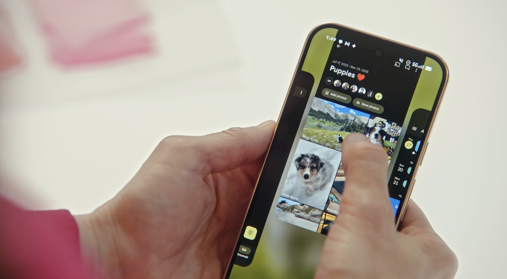 images-4 images-4 person using pixel smartphone with material 3 expressive design Pixel devices are about to get more animated with Material 3 Expressive updates images 4
