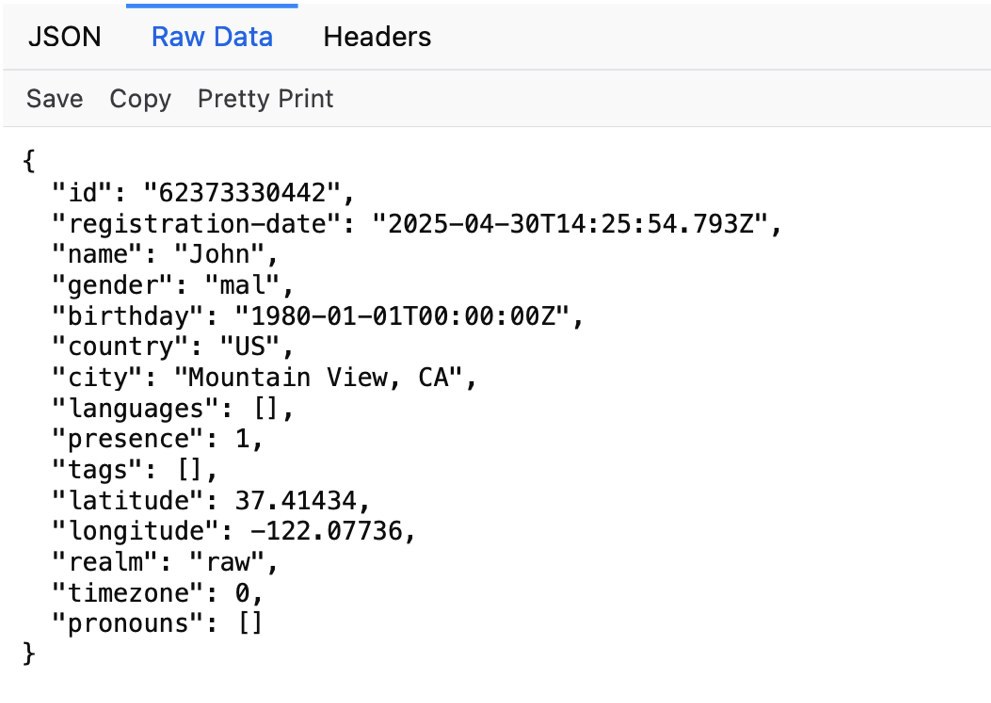 raw-app-exposed-data-user raw-app-exposed-data-user a screenshot showing an exposed user's profile set up by TechCrunch, which includes the user's precise location. dating app raw exposed users’ location data and personal information Dating app Raw exposed users’ location data and personal information raw app exposed data user