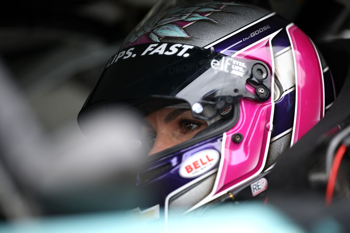 2213120344 2213120344 NASCAR Xfinity Series Andy’s Frozen Custard 300 - Qualifying With support from e.l.f., Katherine Legge aims to make her mark in NASCAR 2213120344