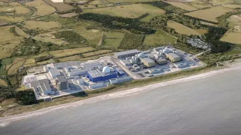 3de30530-454a-11f0-835b-310c7b938e84 3de30530-454a-11f0-835b-310c7b938e84 Sizewell C A computer-generated image of what Sizewell C nuclear power station could look like, multiple buildings are shown including two with domes. Sizewell C nuclear plant gets £14bn go-ahead from government 3de30530 454a 11f0 835b 310c7b938e84