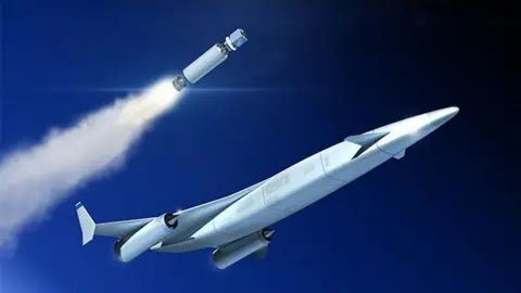 c8c6d920-2a5f-11f0-8c66-ebf25fc2cfef c8c6d920-2a5f-11f0-8c66-ebf25fc2cfef Reaction Engines An artist's impression of a futuristic looking space plane The British jet engine that failed in the 'Valley of Death' c8c6d920 2a5f 11f0 8c66 ebf25fc2cfef