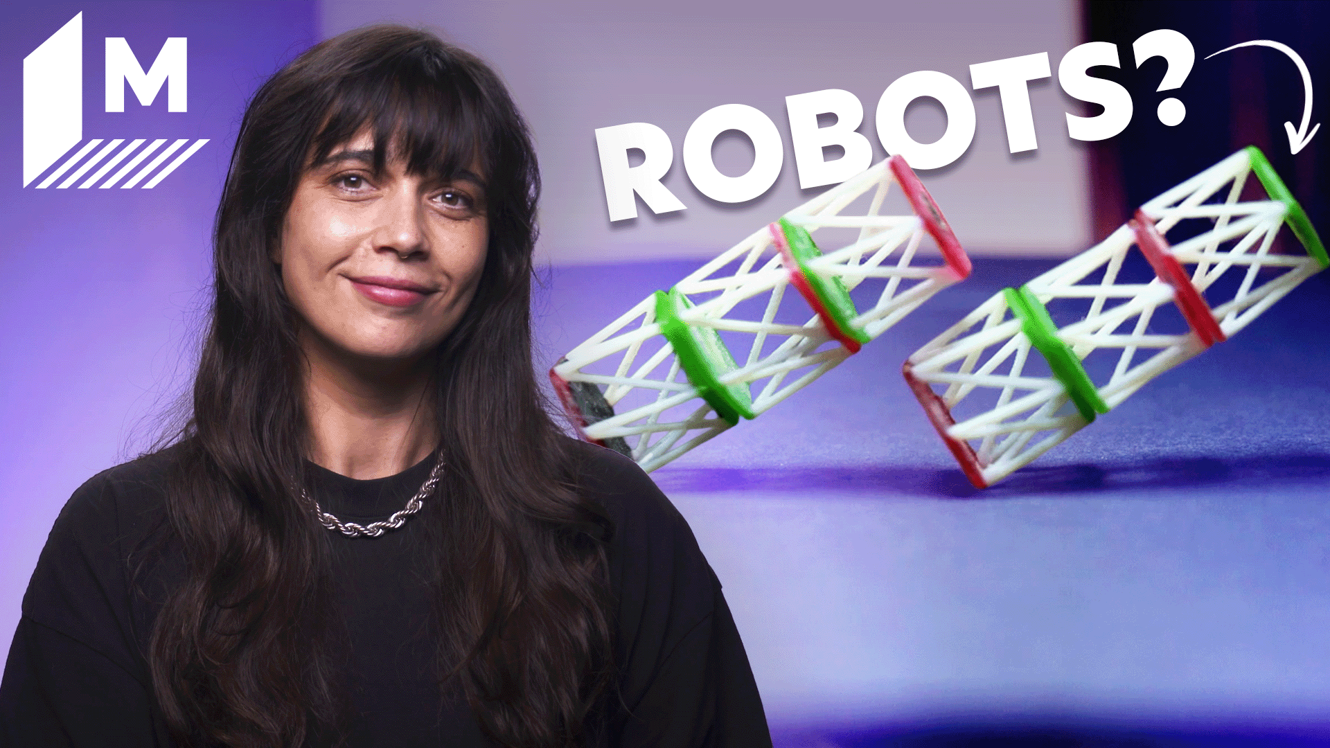 Origami inspired robots  These colourful origami figures are actually robots hero image