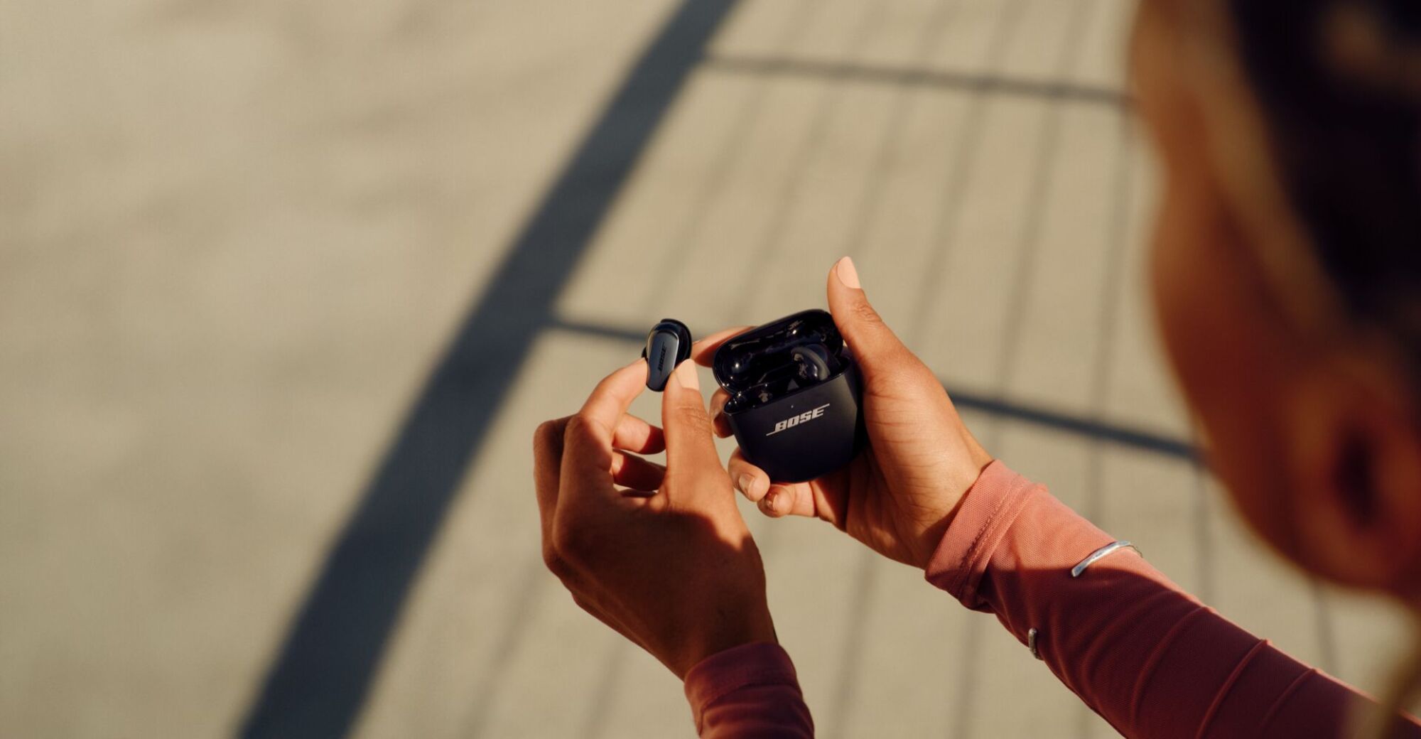 images-3 images-3 person opening case to pull out Bose QuietComfort Ultra earbuds Bose introduces new QuietComfort earbuds, SoundLink speakers, and a summery yellow colorway images 3