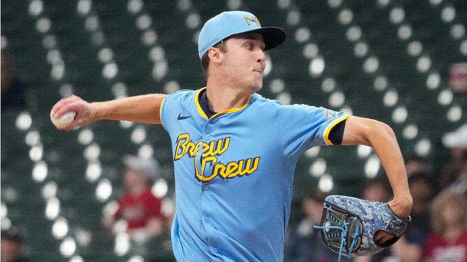 Brewers&#039; 103 mph-throwing prospect Jacob Misiorowski forced to leave no-hit MLB debut wp header logo 661