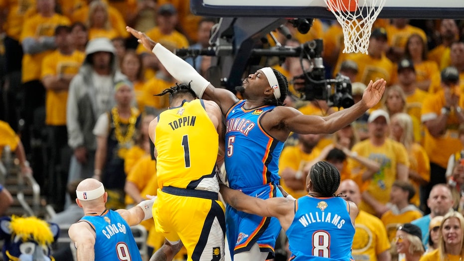 Thunder beat Pacers in Game 4 of NBA Finals to even series wp header logo 695