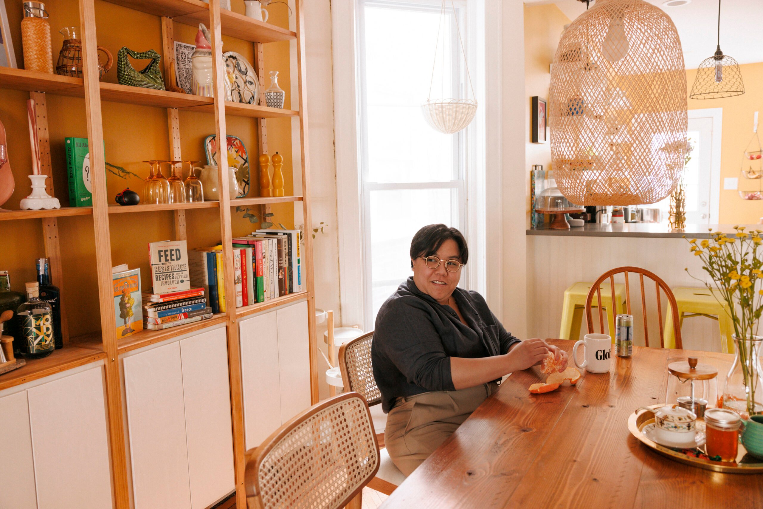 Emma Copley Eisenberg's Colorful Philly House With Books, Three Cats, and Herbal Tea on Tap  A Colorful Philly House With Three Cats and Herbal Tea on Tap 1752870217 443 JG CupOfJo March2025 EmmaArtHouseTour 4371 LRWEB scaled