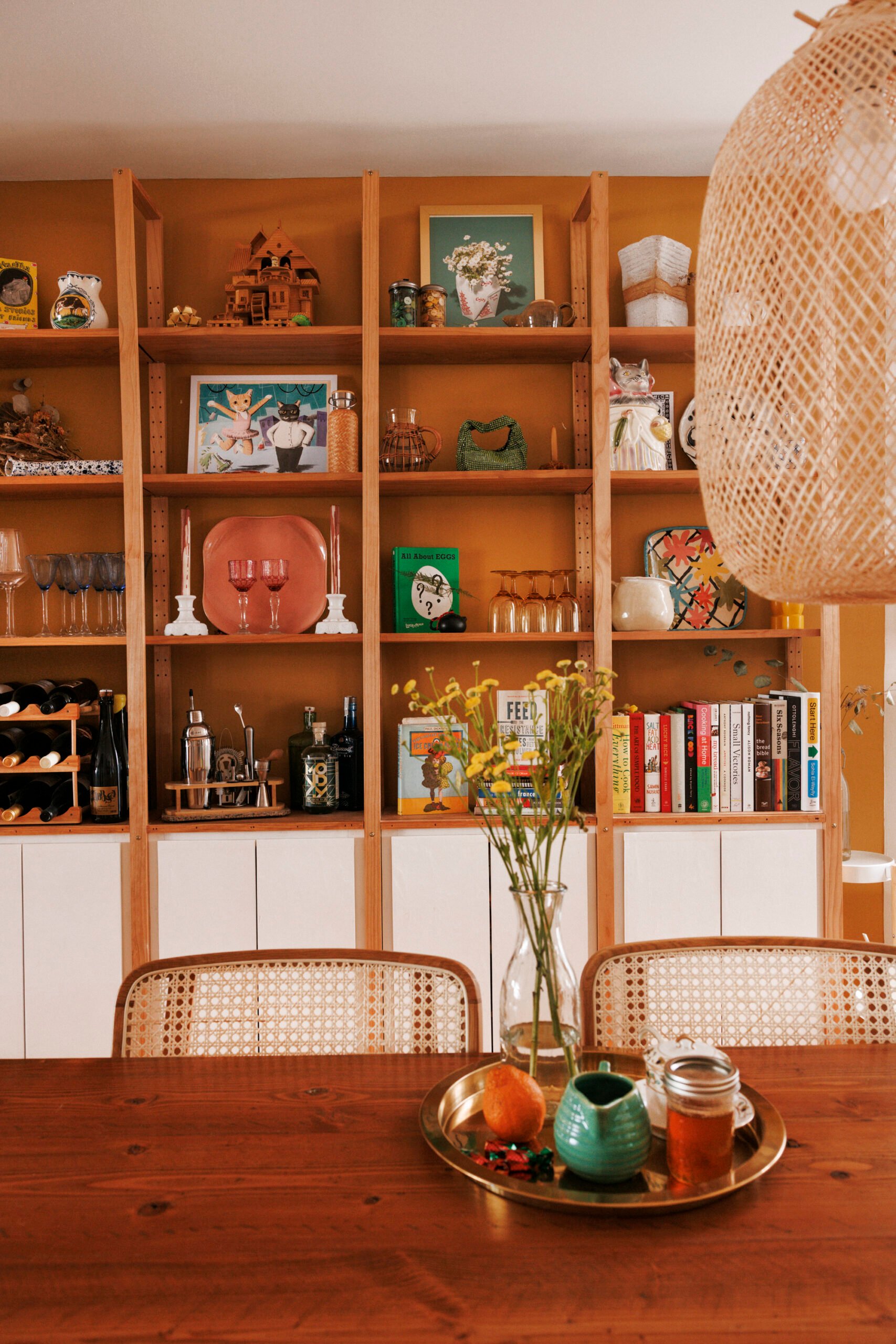 Emma Copley Eisenberg's Colorful Philly House With Books, Three Cats, and Herbal Tea on Tap  A Colorful Philly House With Three Cats and Herbal Tea on Tap 1752870228 583 JG CupOfJo March2025 EmmaArtHouseTour 4530 LRWEB scaled