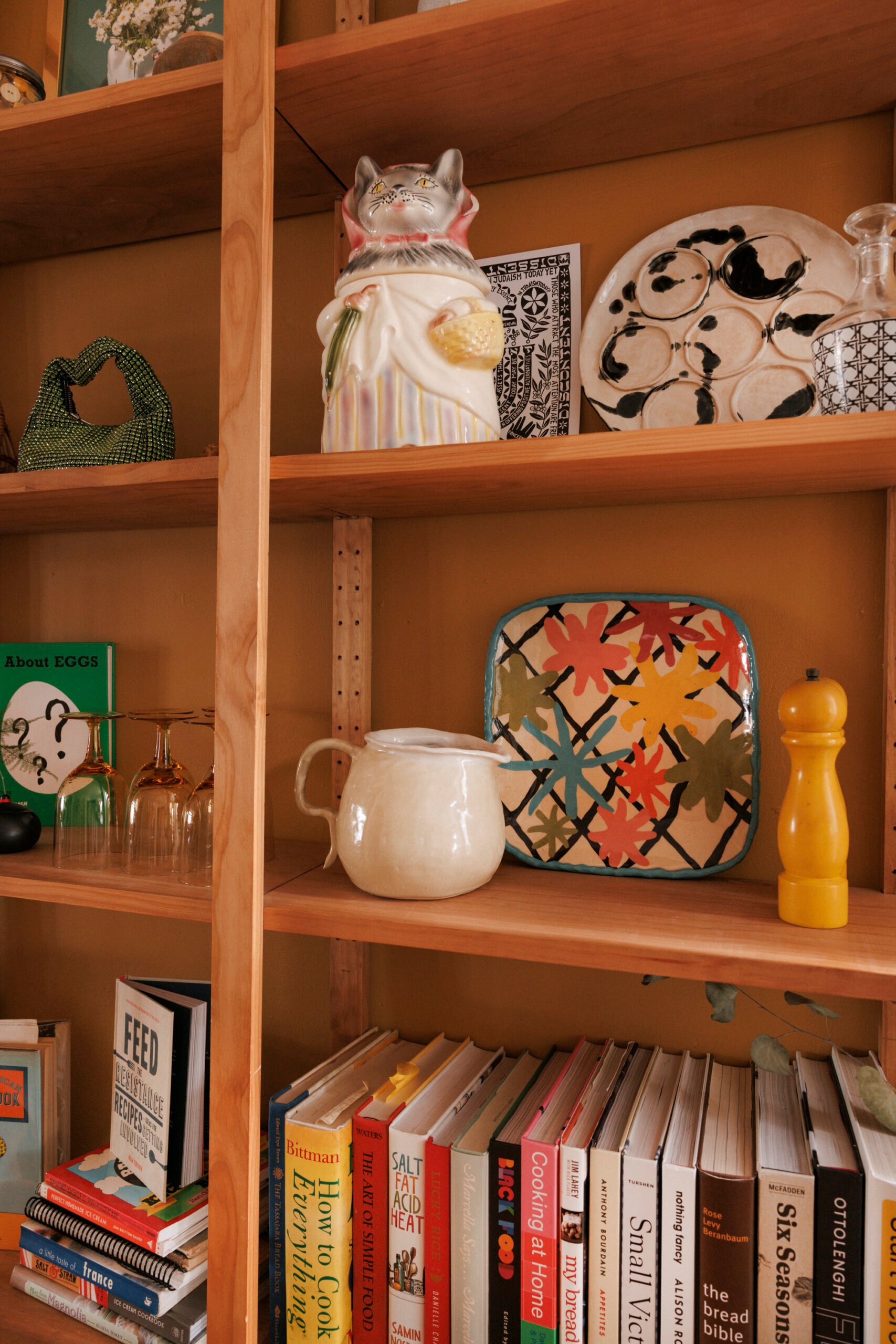 Emma Copley Eisenberg's Colorful Philly House With Books, Three Cats, and Herbal Tea on Tap  A Colorful Philly House With Three Cats and Herbal Tea on Tap 1752870238 336 JG CupOfJo March2025 EmmaArtHouseTour 4575 LRWEB scaled