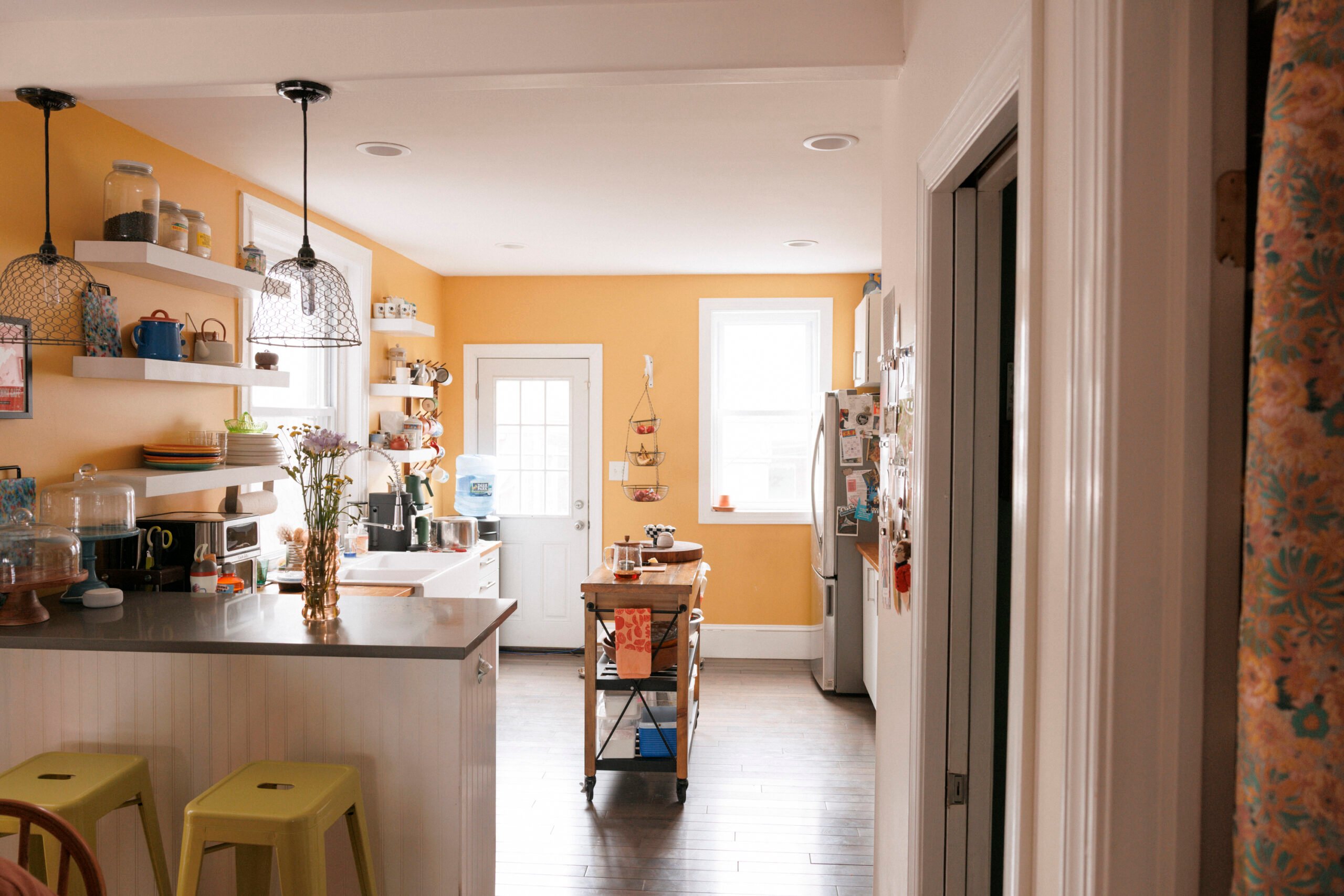 Emma Copley Eisenberg's Colorful Philly House With Books, Three Cats, and Herbal Tea on Tap  A Colorful Philly House With Three Cats and Herbal Tea on Tap 1752870261 780 JG CupOfJo March2025 EmmaArtHouseTour 4586 LRWEB scaled