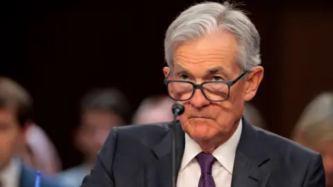 59e3ec90-625f-11f0-b877-9f61ae236590 59e3ec90-625f-11f0-b877-9f61ae236590 Getty Images Federal Reserve Chair Jerome Powell testifies before the Senate Banking Committee in the Hart Senate Office Building on Capitol Hill on February 11, 2025 in Washington, DC Trump discussed firing Fed boss but 'highly unlikely' he will 59e3ec90 625f 11f0 b877 9f61ae236590