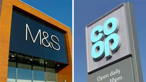 6bd69a00-5d92-11f0-9297-dd87eb704fa9 6bd69a00-5d92-11f0-9297-dd87eb704fa9 Alamy M&S and Co-op store fronts Four arrested in connection with M&S and Co-op cyber-attacks 6bd69a00 5d92 11f0 9297 dd87eb704fa9