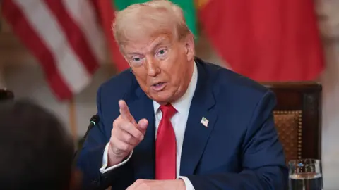 bf030010-5f2c-11f0-a883-a7b58f2b254f bf030010-5f2c-11f0-a883-a7b58f2b254f Getty Images Donald Trump EU and Mexico criticise Trump's proposed 30% tariff bf030010 5f2c 11f0 a883 a7b58f2b254f