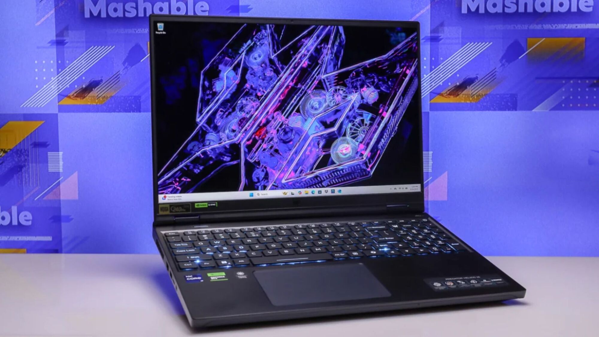 images-2 images-2 acer predator helios 16 on a table against a purple background that says "Mashable" The 3 best gaming laptops with Nvidia GPUs in 2025, so far images 2