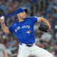Max Scherzer pitches 5 strong innings with 7 strikeouts and no walks as Blue Jays pick up key win over Yankees wp header logo 13 80x80