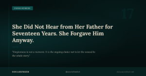Real life forgiveness story — daughter who forgave her father after 17 years apart